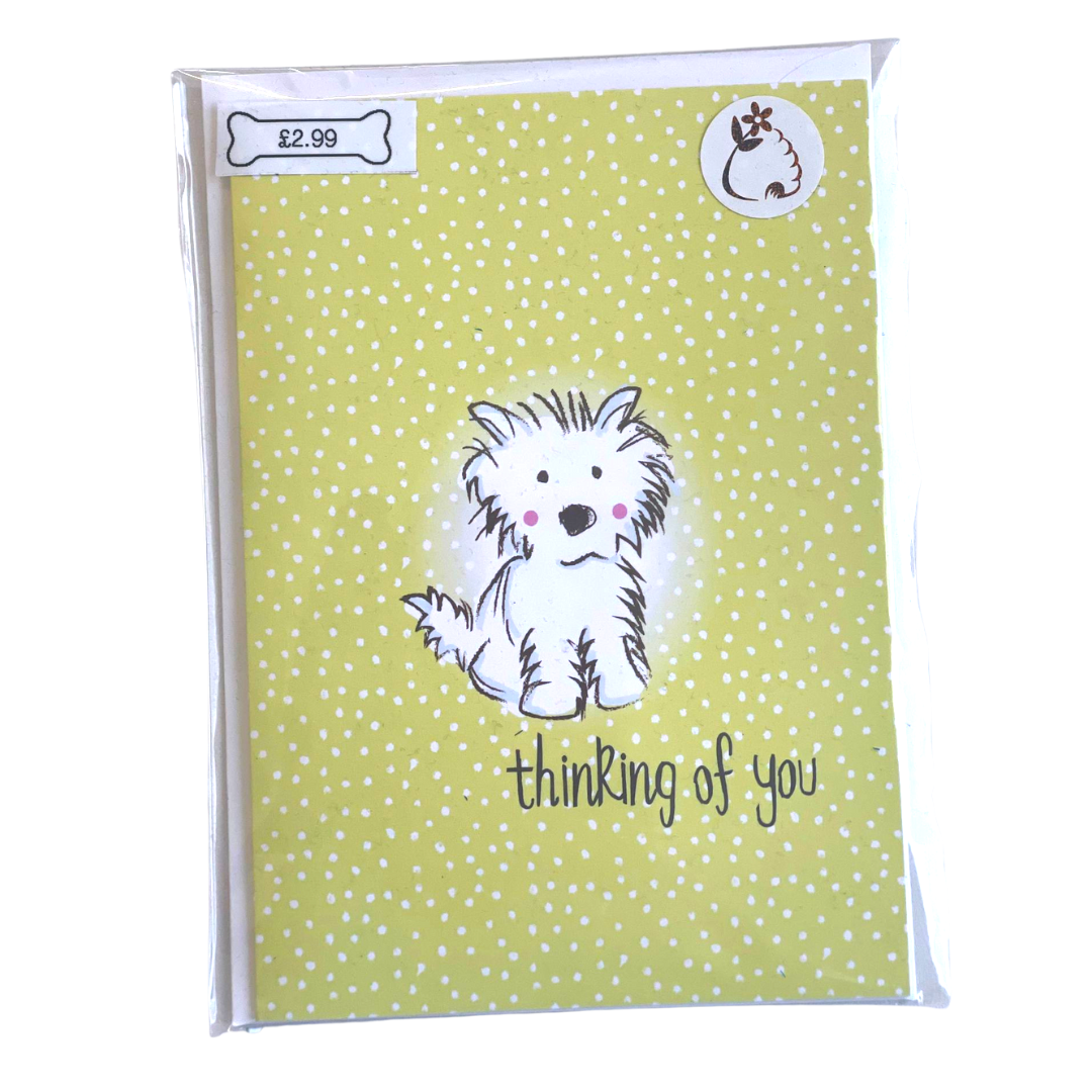 Greetings card - Thinking of you