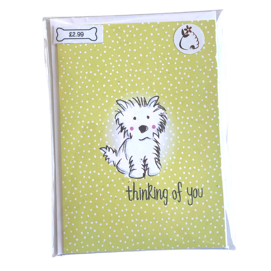 Greetings card - Thinking of you