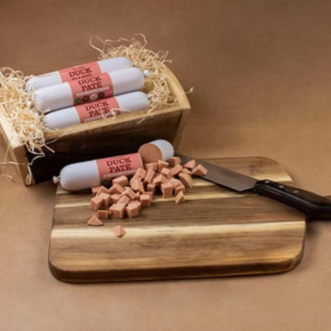 JR Pure Duck Pat¨¦ Sausage - Single-Protein Dog Treat