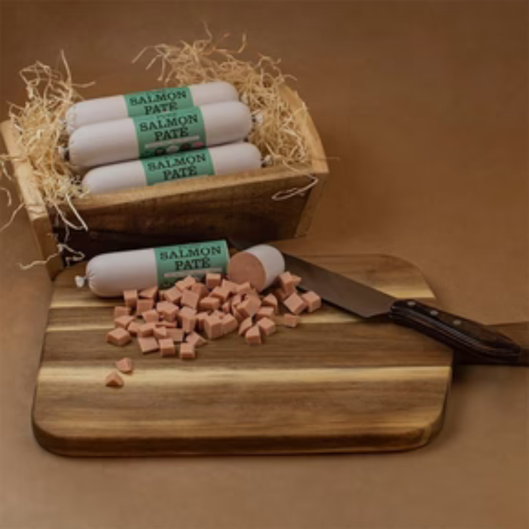 JR Pure Salmon Pat¨¦ Sausage - Single-Protein Dog Treat