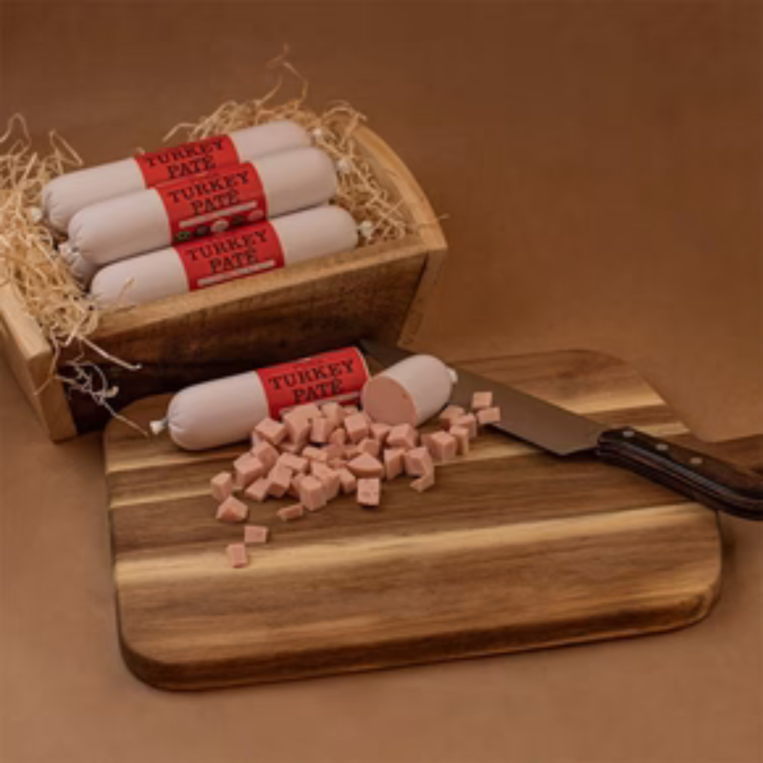 JR Pure Turkey Pat¨¦ Sausage - Single-Protein Dog Treat