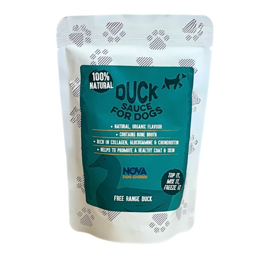Nova Duck Sauce ¨C 100% Natural, Nutrient Rich Meal Topper for Dogs