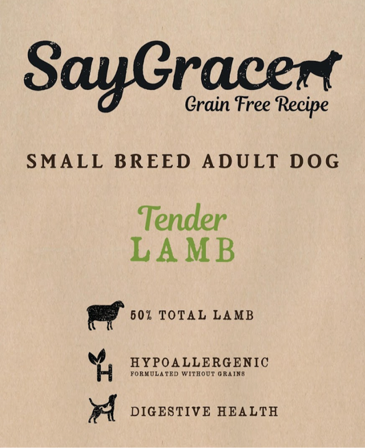SayGrace Grain-Free Small Breed Tender Lamb Dry Dog Food