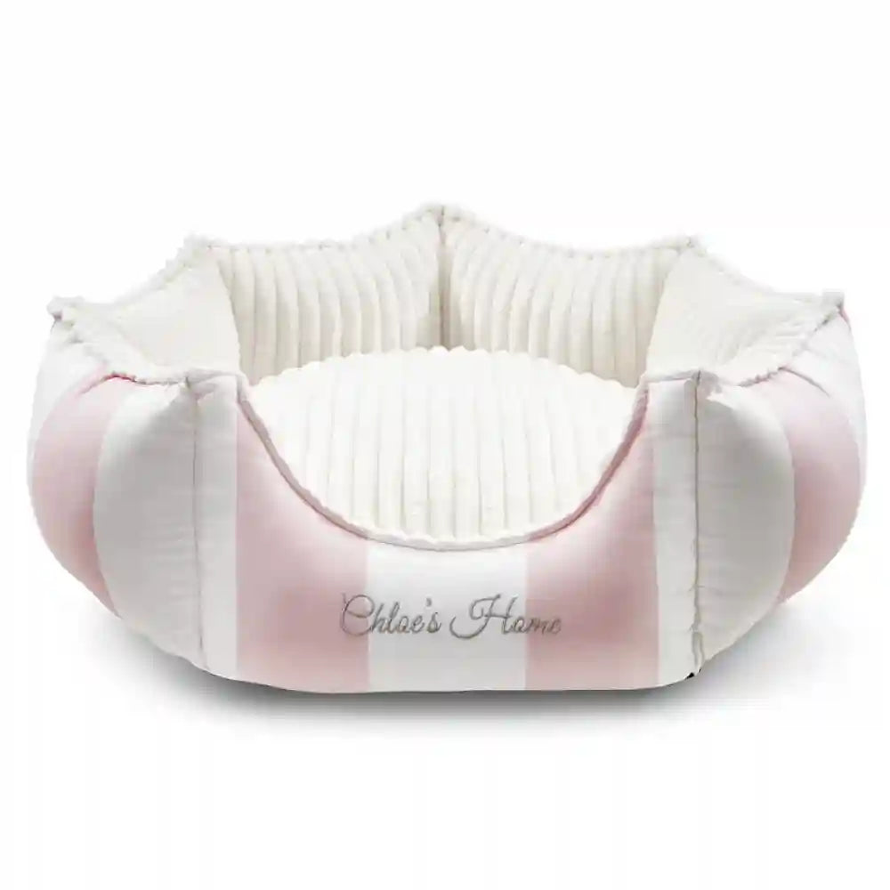 Chloe's Home Monte Carlo Bed for Dogs and Cats (Pink)